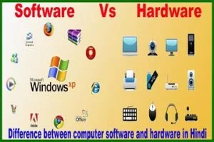 computer hardware or software me anter hindi mea anter