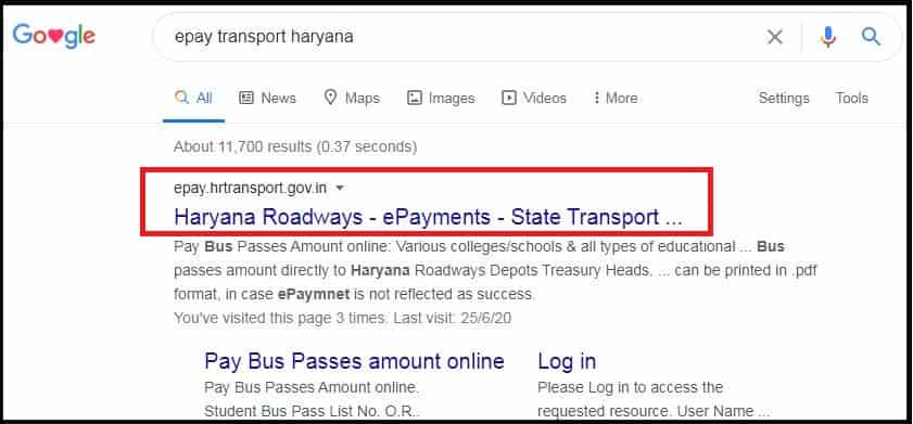 HARYANA Driver training FEES ONLINE कैसे करे। HARYANA Driver training FEES ONLINE कैसे करे।