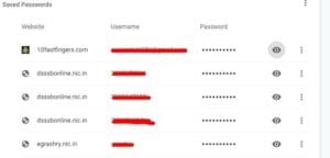 गूगल क्रोम Browser me save password गूगल क्रोम Browser me save password