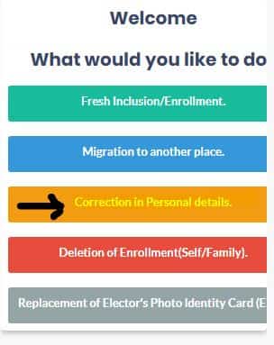 Voter Id correction application form ऑनलाइन कैसे अप्लाई करे?