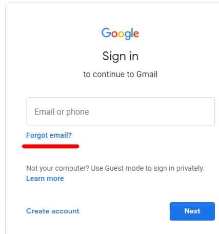 जीमेल id मोबाइल नंबर से कैसे search करे? Mobile Se Gmail Account Pta Kre.