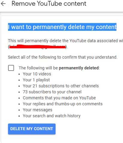 i want permaently youtube channel account i want permaently youtube channel account