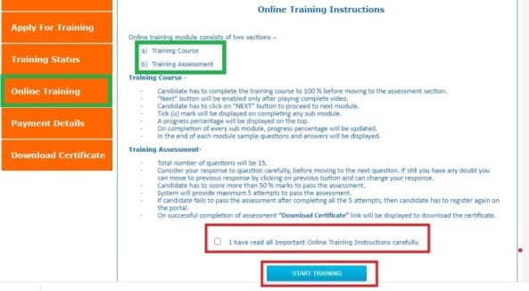 Apply Online Training Firist Aid Course Haryana in Hindi. 