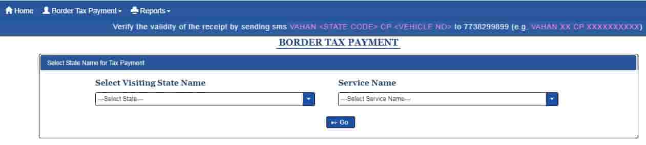 Online OTHER STATE vAHAN cHECK POST Road Tax Payment Process in Hindi.