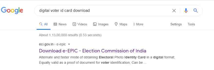 New E-EPIC Digital Voter Id Card कैसे Download करे Online. जाने हिंदी में।