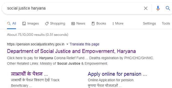 ऑनलाइन हरियाणा वृद्धावस्था पेंशन विवरण कैसे चेक करे? | Haryana Old Pension Kaise Check Kare.