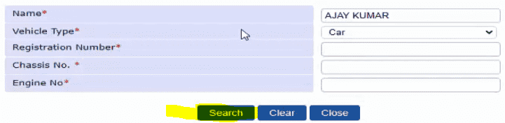 How to Generate Vehicle Ncrb Report Online