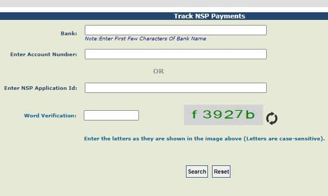 NSP Scholarship का Payment Status कैसे चेक करें ?