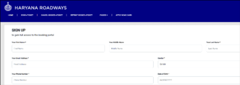 Haryana e-Booking Portal Registration 2025 में कैसे करे। सिर्फ 5 मिनट में।