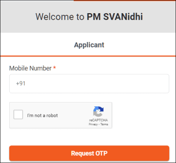पीएम स्वनिधि योजना आवेदन फॉर्म 2025. Pm Svanidhi Yojana Online Registration.