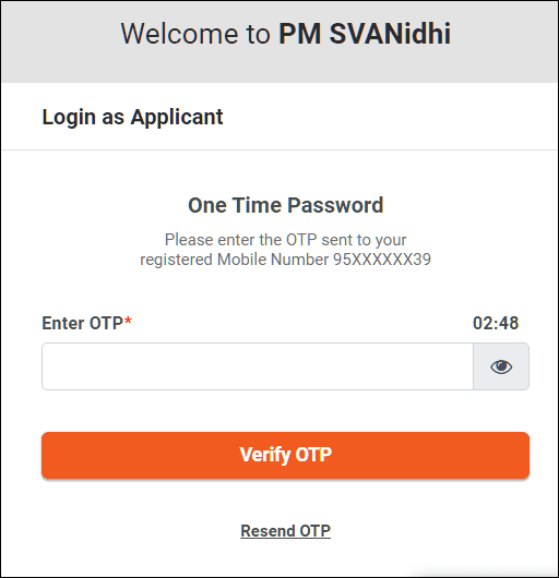 पीएम स्वनिधि योजना आवेदन फॉर्म 2025. Pm Svanidhi Yojana Online Registration.