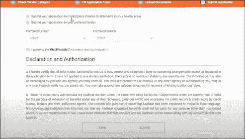 पीएम स्वनिधि योजना आवेदन फॉर्म 2025. Pm Svanidhi Yojana Online Registration.