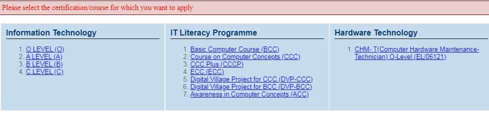 CCC Computer Course 2025 Online आवेदन ऐसे करे स्टेप By स्टेप। Course on Computer Concepts.