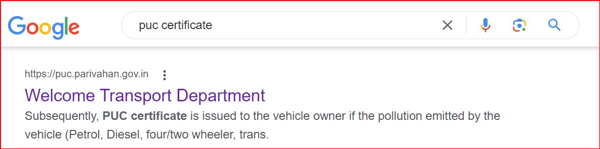 गाड़ी का पॉल्यूशन सर्टिफिकेट डाउनलोड ऑनलाइन कैसे करें?