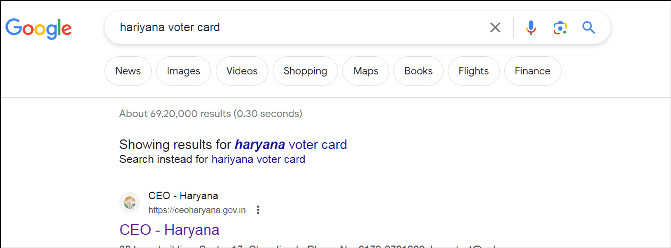 Haryana New Voter Id Card कैसे बनाएं 2025 में। हरियाणा मतदाता सेवा पोर्टल से।