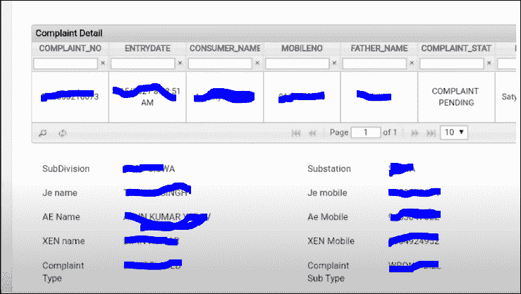 उत्तर हरियाणा बिजली मीटर शिकायत स्टेटस कैसे देखें 2025 में। UHBVN Bijli Meter Complaint Status.