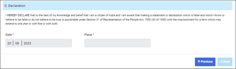 Voter Card Shifting Address 2025. वोटर कार्ड में घर का पता कैसे बदलें?