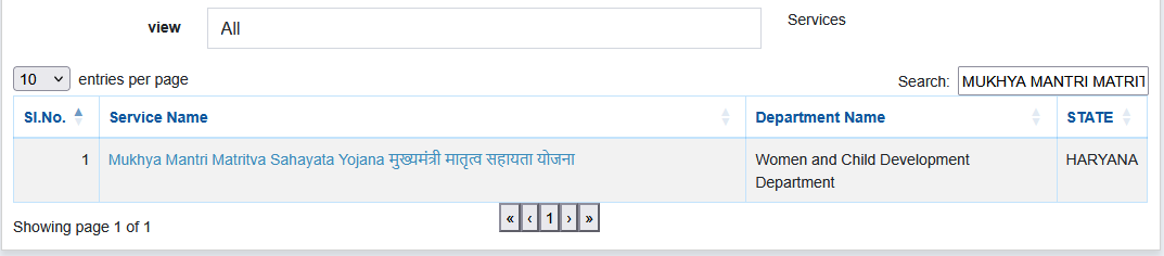 Mukhya Mantri Matritva Sahayata Yojana Haryana application form